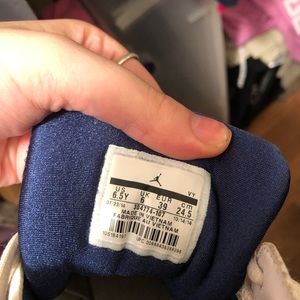 jordan size 6 1/2 worn a couple times